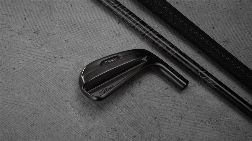 Titleist Introduces Limited-Edition T-Series Black Irons on Tour 